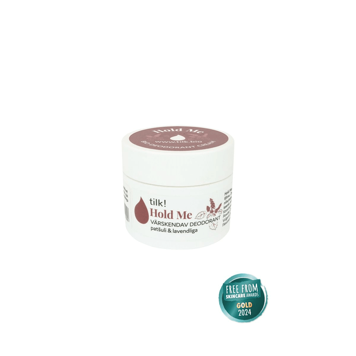 Tilk! – Hold Me alumiiniton deodorantti patsulia ja laventelia, 30 ml Tilk! - Hold Me alumiiniton deodorantti patsulia ja laventelia, 30 ml - Image 3