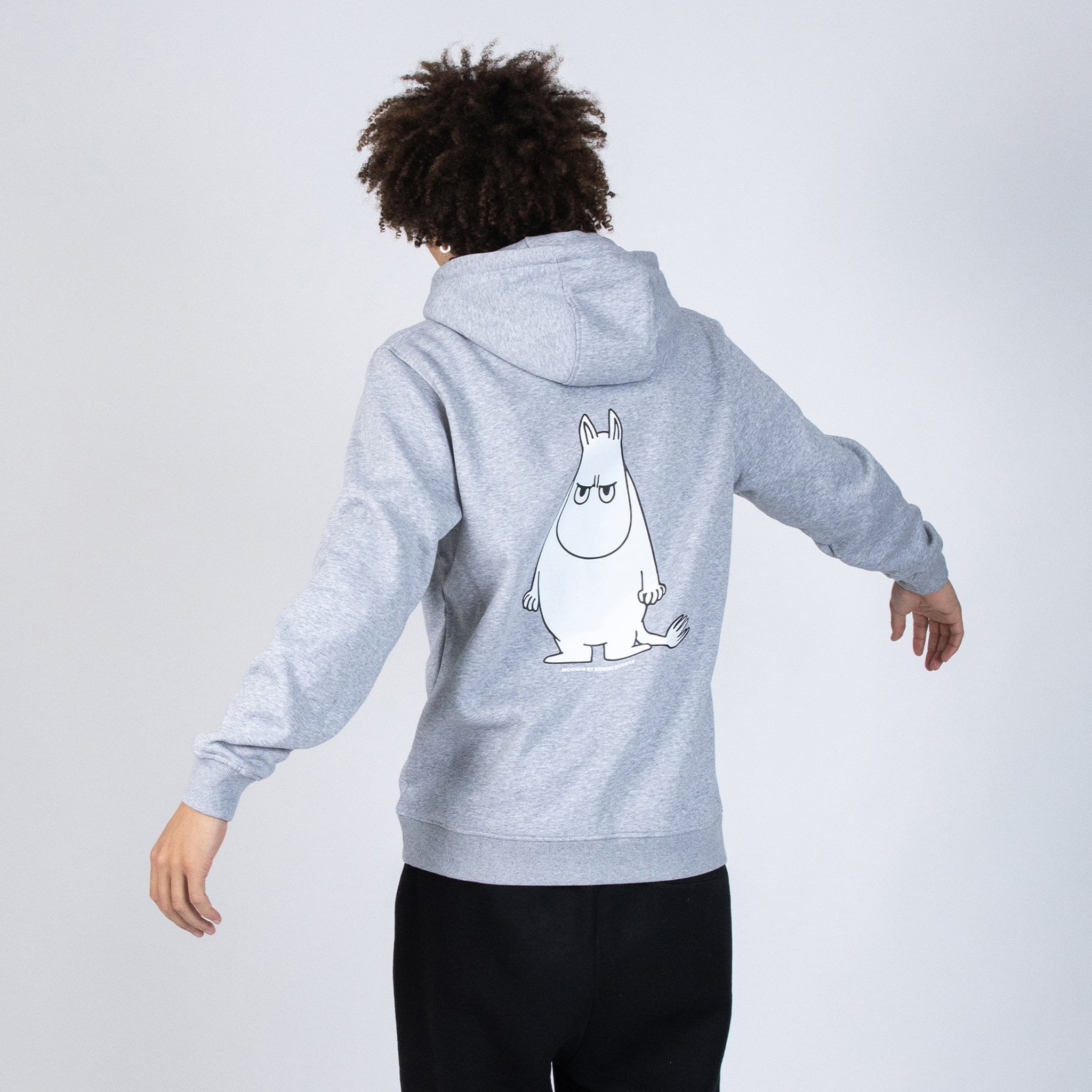 Muumi – Muumipeikon -huppari unisex – harmaa Muumi - Muumipeikon -huppari unisex - harmaa - Image 2